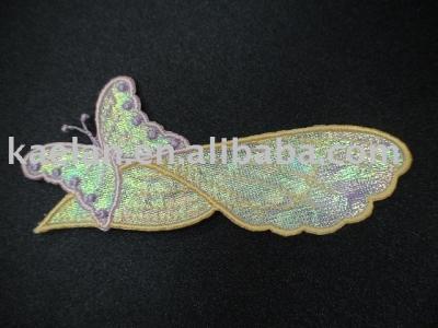 (71272)Butterfly Embroidered badge ((71272)Butterfly Embroidered badge)
