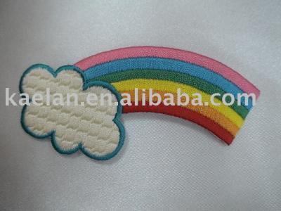 (71223) rainbow Embroidered badge ((71223) Rainbow Вышитый знак)