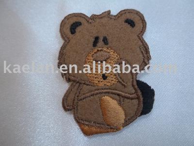 (71206)Bear Embroidered badge ((71206)Bear Embroidered badge)