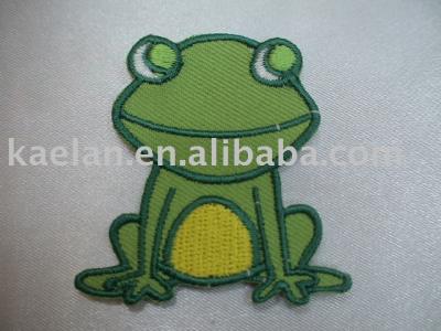 (71319)Frog Embroidered badge ((71319) Frog écusson brodé)