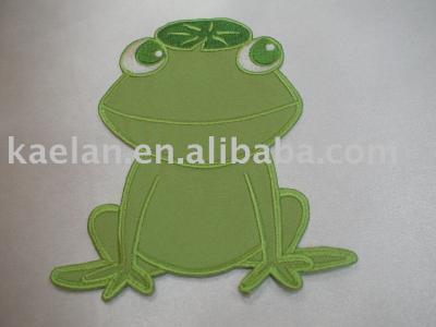 (71318)Frog Embroidered badge ((71318)Frog Embroidered badge)