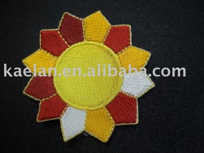 (71144)Sun Embroidery badge ((71144) Sun badge Broderie)
