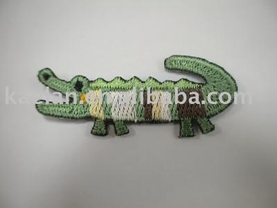 (71375)Crocodile Embroidered badge ((71375) Crocodile Embroidered badge)