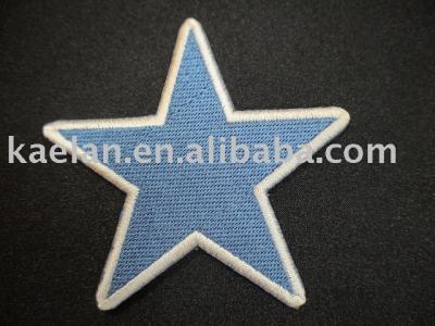 (71131A) Star Embroidered badge ((71131A) Star Embroidered badge)