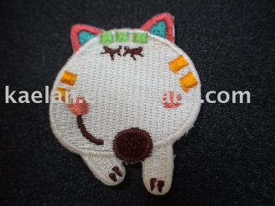 (71112)Cat Embroidered badge ((71112) Cat écusson brodé)