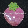 (75034) Strawberry hand sew plastic badge ((75034) Клубника стороны шить пластиковых Badge)