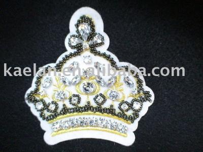 (75098A) hand sew badge ((75098A) стороны шить Badge)