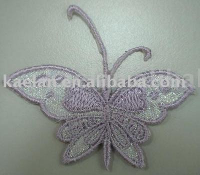 Butterfly Embroidered Patch (Papillon brodé Patch)