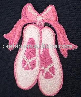Ballet Shoe Embroidery Patch (Балет Чистка Вышивка Патч)