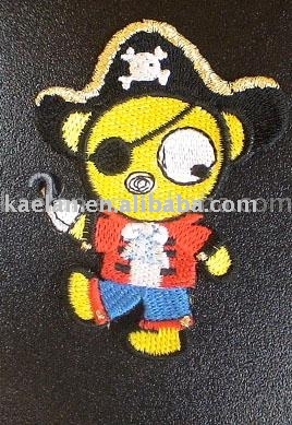 Cute Pirate Embroidered badge (Симпатичные Pirate Вышитый знак)