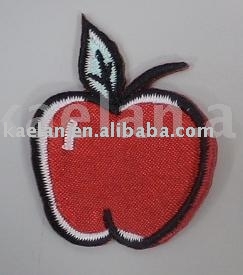 Apple Embroidered Patches (Apple Вышитая Патчи)