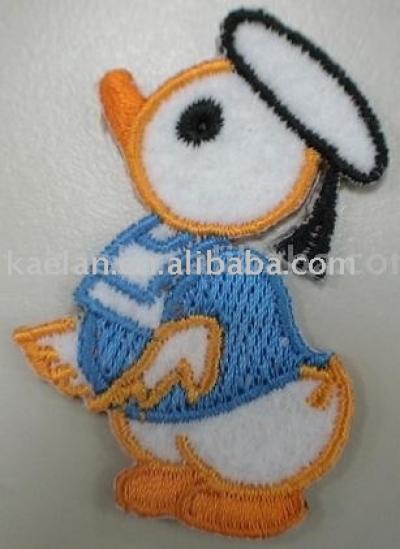 Duck Embroidered badge (Утка Вышитый знак)