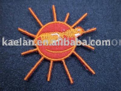 Sun Embroidered Patch (Dim. Embroidered Patch)