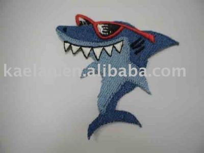shark Embroidered badge (Shark écusson brodé)