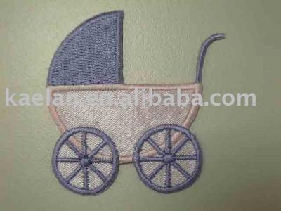 baby carriage Embroidered badge (Коляски Вышитый знак)