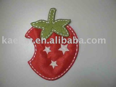 strawberry Embroidered badge (Strawberry écusson brodé)