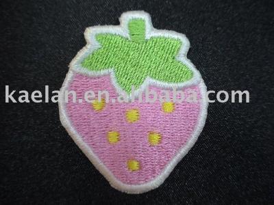 strawberry Embroidered badge (Strawberry écusson brodé)