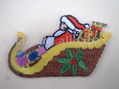 sled embroiderd emblem (traîneau emblème embroiderd)