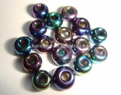Glass Beads -IRIS ROUND series (Glasperlen-ROUND IRIS Serie)