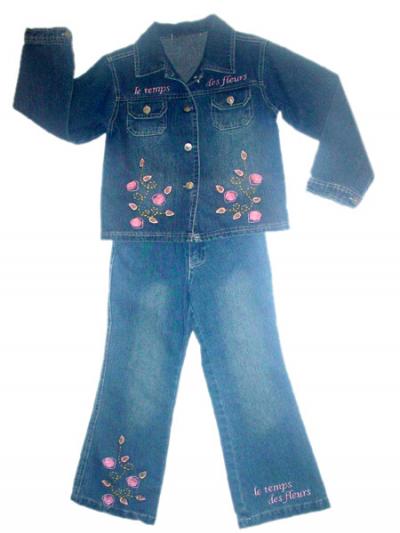 Girls` Jean Suit (Girls` Jean Suit)
