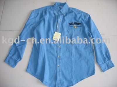 cotton denim shirt (рубаха джинсовая)