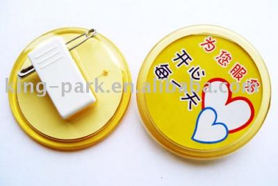number badge