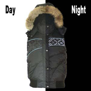 Women`s winter down vest (Women `s Winter Daunenweste)