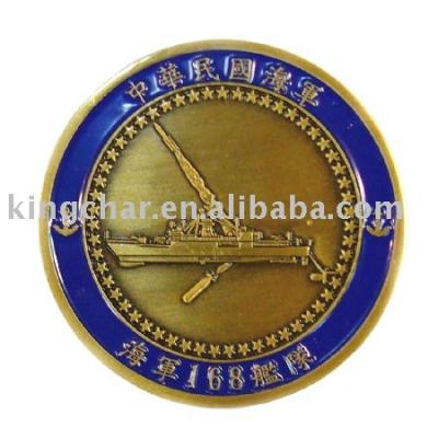 custom medal coin badge emblem
