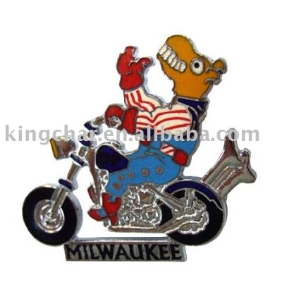 hard enamel lapel pin badge