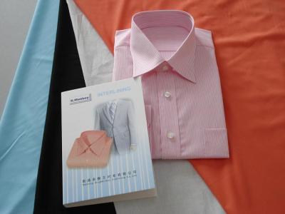 shirt interlining (chemise entoilage)