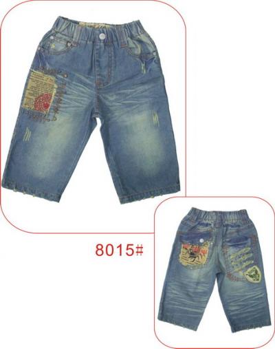 children short jeans 8015# (дети краткое джинсов 8015 #)