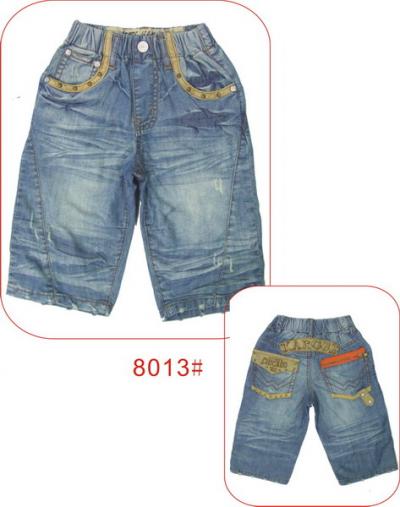 children short jeans 8013# (дети краткое джинсов 8013 #)
