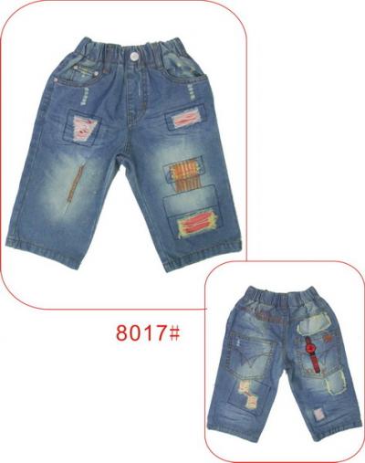 children short jeans 8017# (дети краткое джинсов 8017 #)