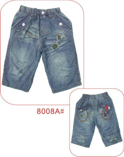 children short jeans 8008A# (дети краткое джинсов 8008A #)