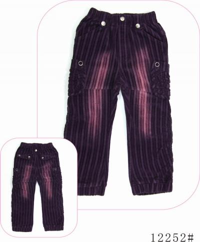 girl`s corduroy pants 12252# (girl`s corduroy pants 12252#)