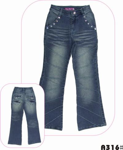 girl`s jeans (girl`s jeans)