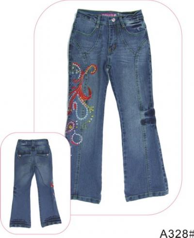 girl`s jeans (girl`s jeans)