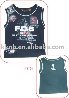 girl sleeveless t-shirt (girl sleeveless t-shirt)