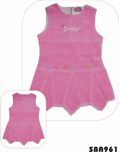 girl`s dress (girl`s dress)
