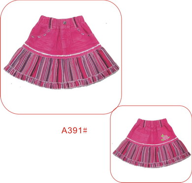 Girl`s corduroy skirt (Girl`s corduroy skirt)