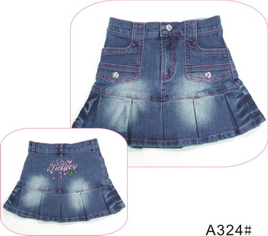 jean skirt