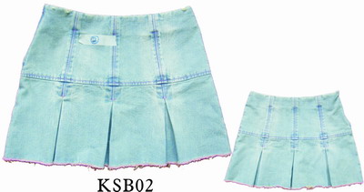 jean skirt