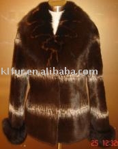 REX RABBIT FUR COAT (REX RABBIT FUR COAT)
