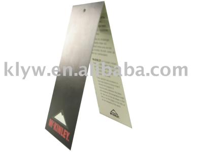 paper hangtag (papier Hangtag)