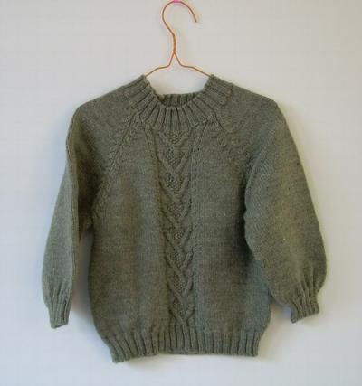 knitted children sweater