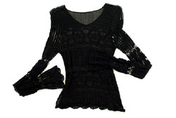 Crochet sweater