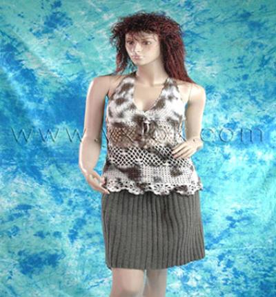 Fashion Ladies` Crochet Top (Fashion Ladies` Crochet Top)