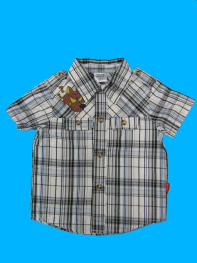 Boy`s plaid T-shirt