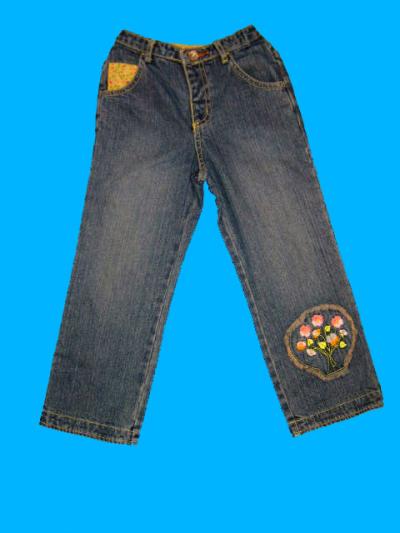 Girl`s denim bottom (Girl`s denim bottom)