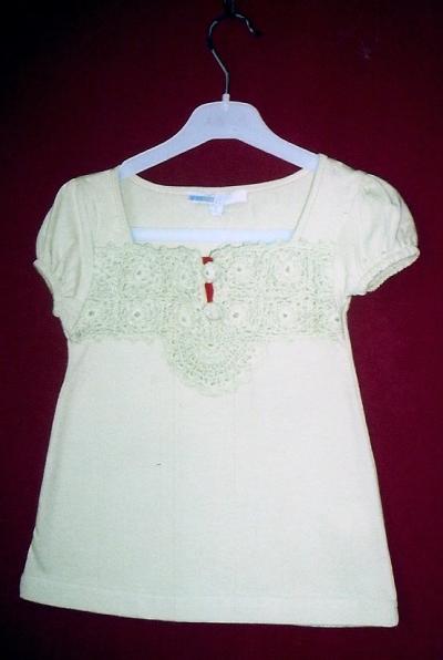 GIRLS CROCHET DRESS